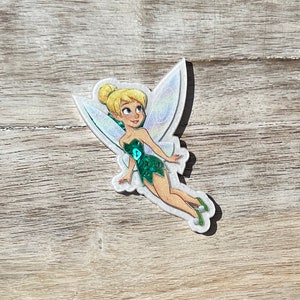 Disney Peter Pan Tinker Bell acryl shakers | Haarboogcentrum, sleutelhanger, plakboekversiering