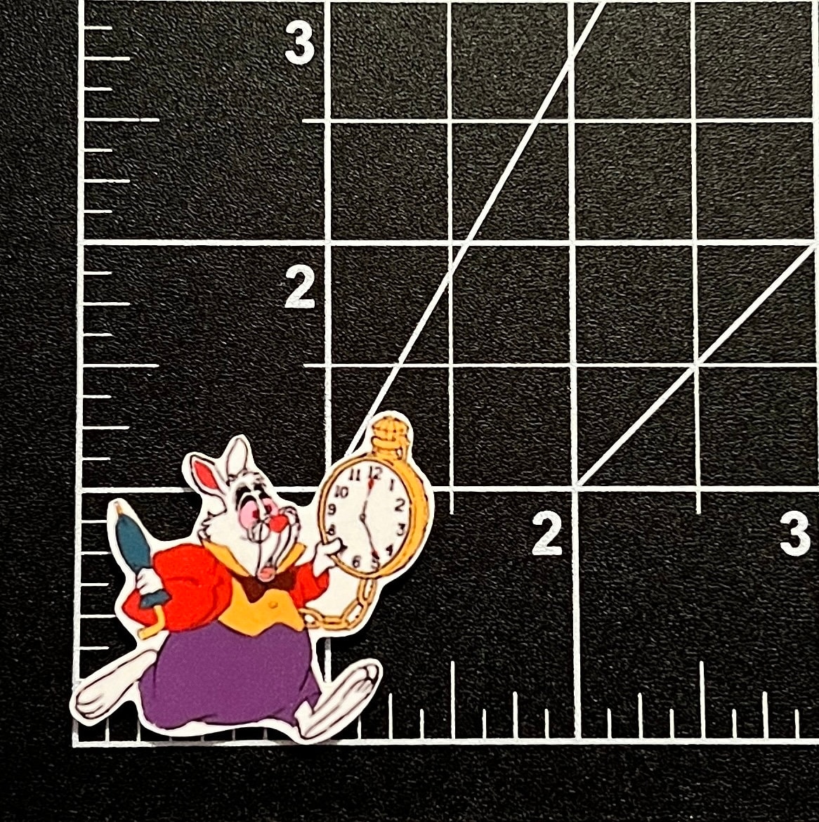Alice in Wonderland Flat Back Planar Resin Cheshire Cat, White Rabbit ...