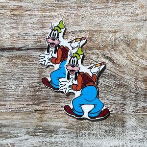Goofy Flat Back vlakke hars | Haarboogcentrum, sleutelhanger, plakboekversiering