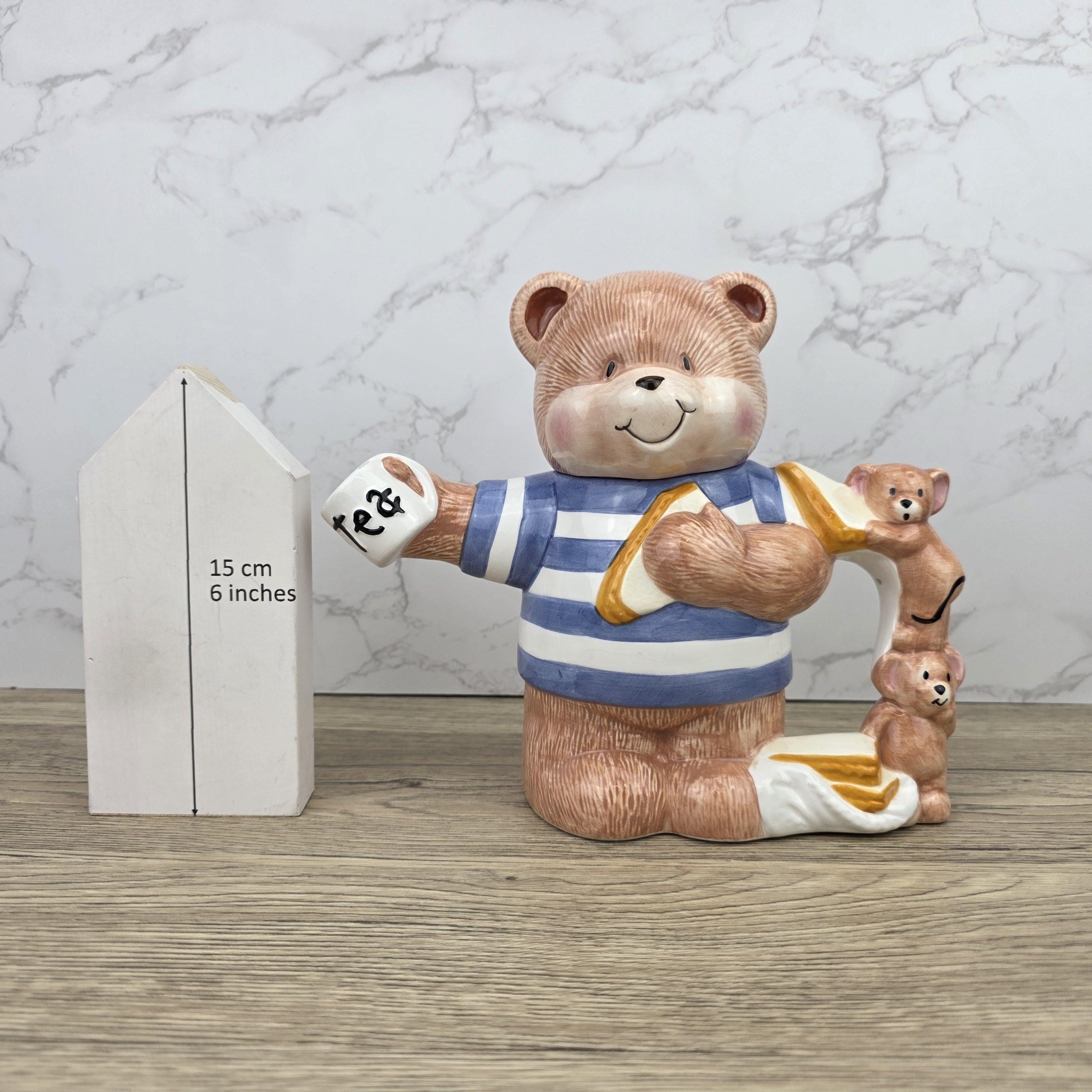 Vintage teddy bear porcelain figurines - Etsy 日本