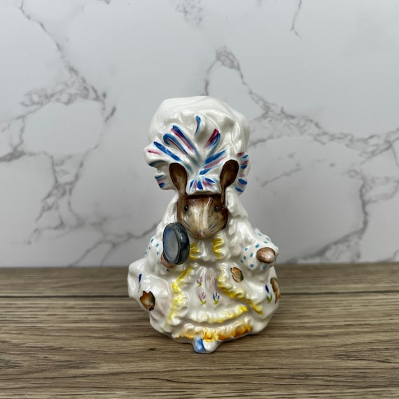 Vintage Beswick Beatrix Potter Lady Mouse Figurine - Etsy UK