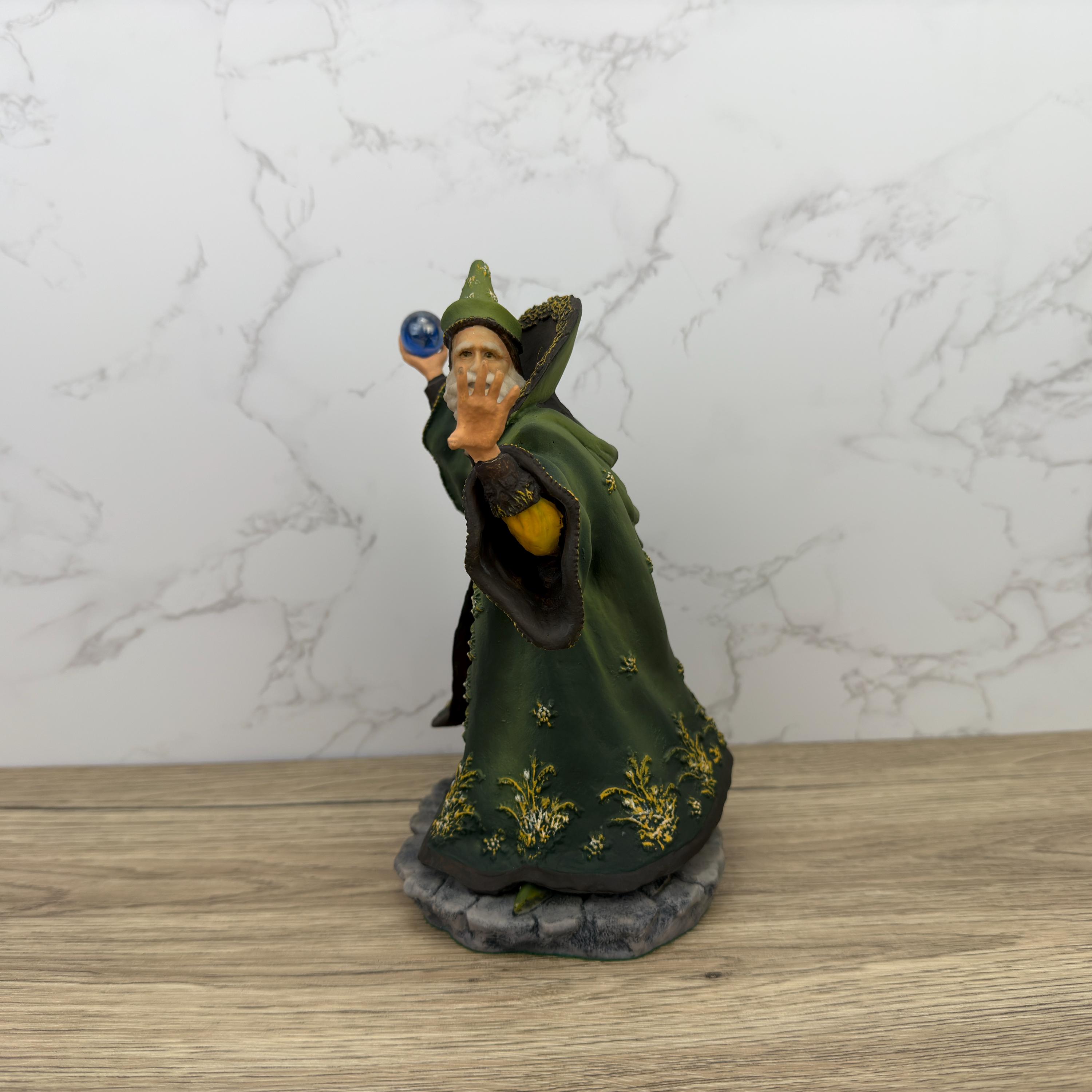 Spring Wizard Enchartica Enchantica Fantazar Spring Wizard Figurine, Holland Studio Craft - Etsy
