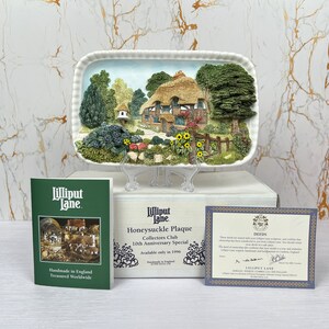 リリパットレーン79☆ Honeysuckle Plaque リリパットレーン79☆ Honeysuckle Plaque LILLIPUT LANE Honeysuckle