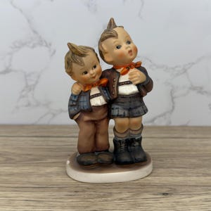 Vintage Goebel Hummel Figurine Max and Moritz, Hand Painted Vintage Figurine, Collectible Goebel Hummel Figurine, TMK-3, Western Germany