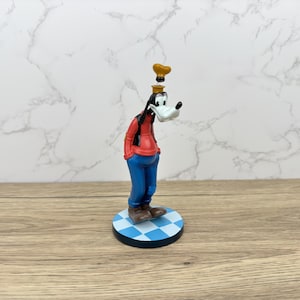 Vintage DISNEY Japan Ceramic ornament 6&quot; GOOFY Figure Figurine, Collectible Disney Figurine, Housewarming Nursery Room Gift Ideas