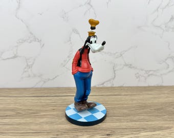 Vintage Disney Långben Keramikfigur, Japan Ornament, 15 cm Samlarobjekt