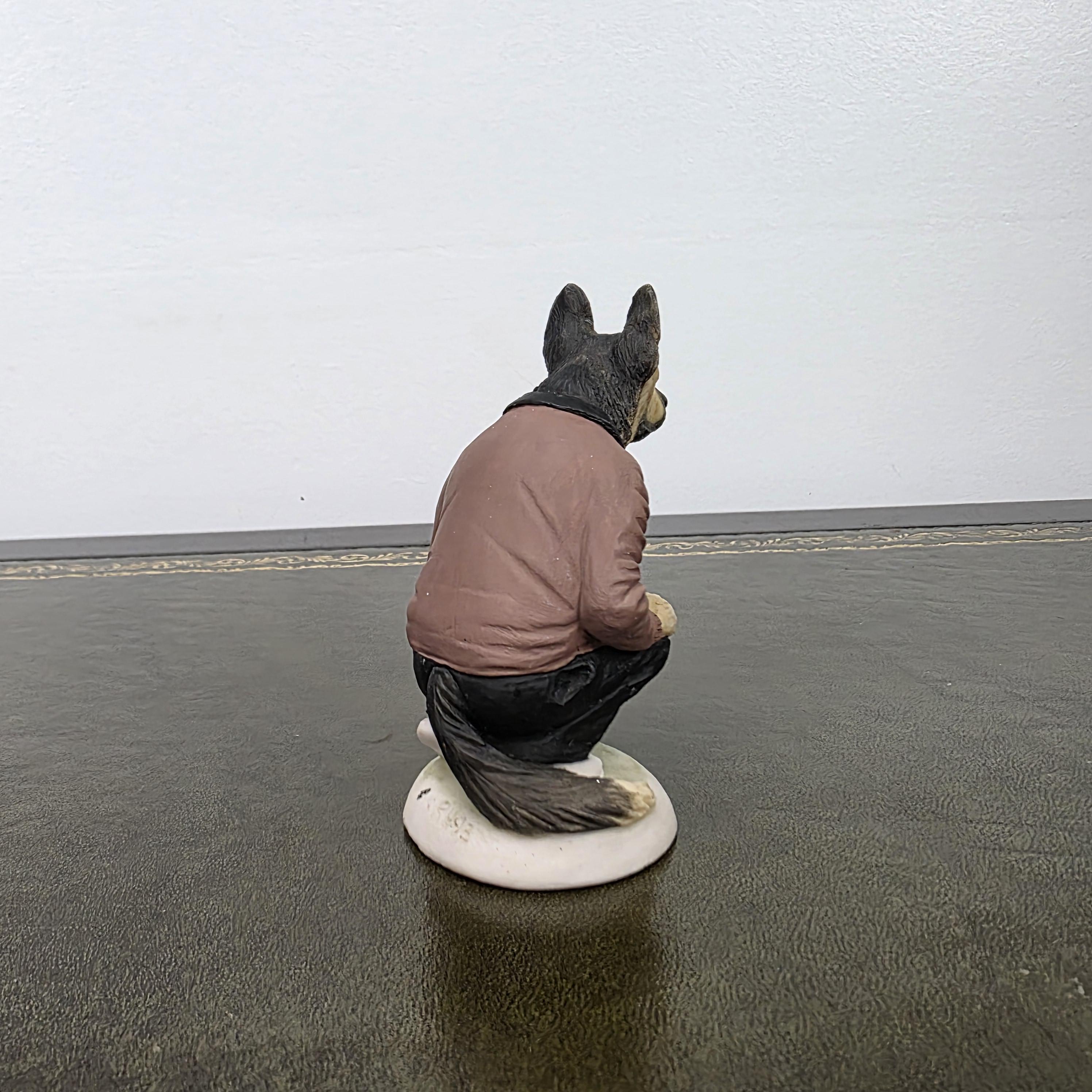 Robert Harrop (イギリス)　コッカースパニエル　ゴルフ　希少品 Vintage Alsatian Golfer Dog Figurine CC51 | Robert Harrop Country