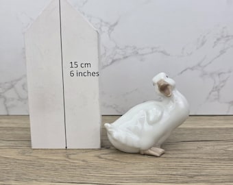 Verspielte Enten Figur von NAO Lladro Spain | Glasierte Porzellan Tierskulptur 1451
