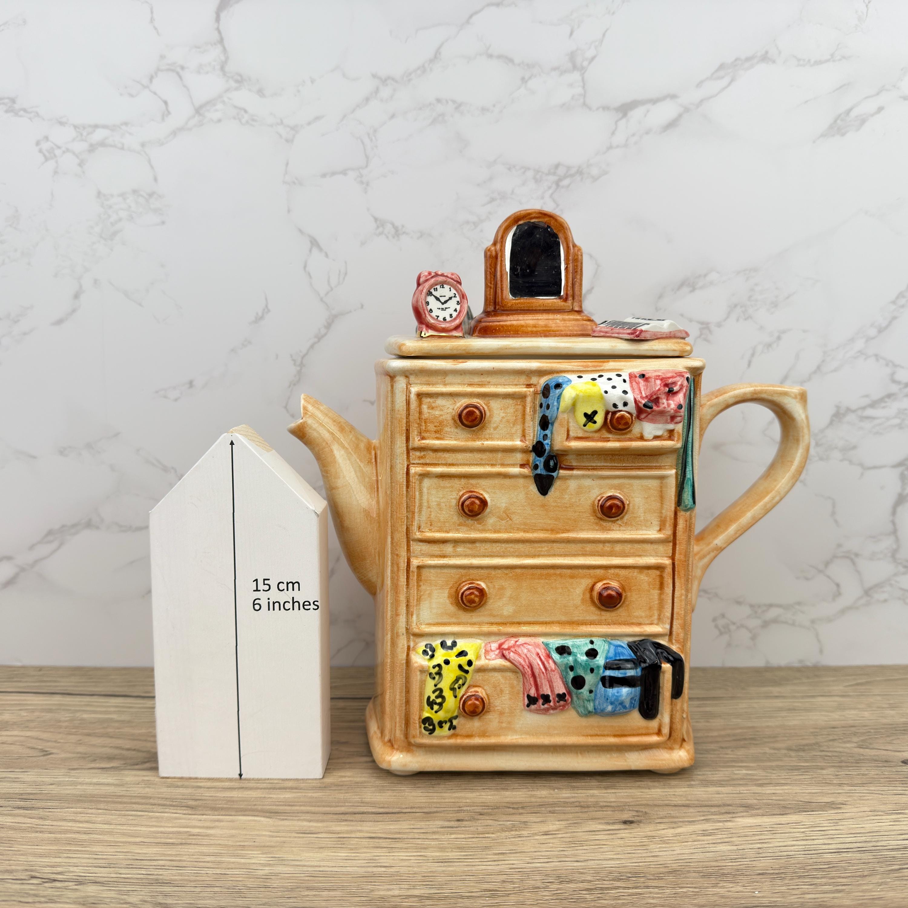 SWINESIDE CERAMICS イギリス製 英国 ティーポッタリー 時計 SWINESIDE CERAMICS イギリス製 英国 ティーポッタリー 時計