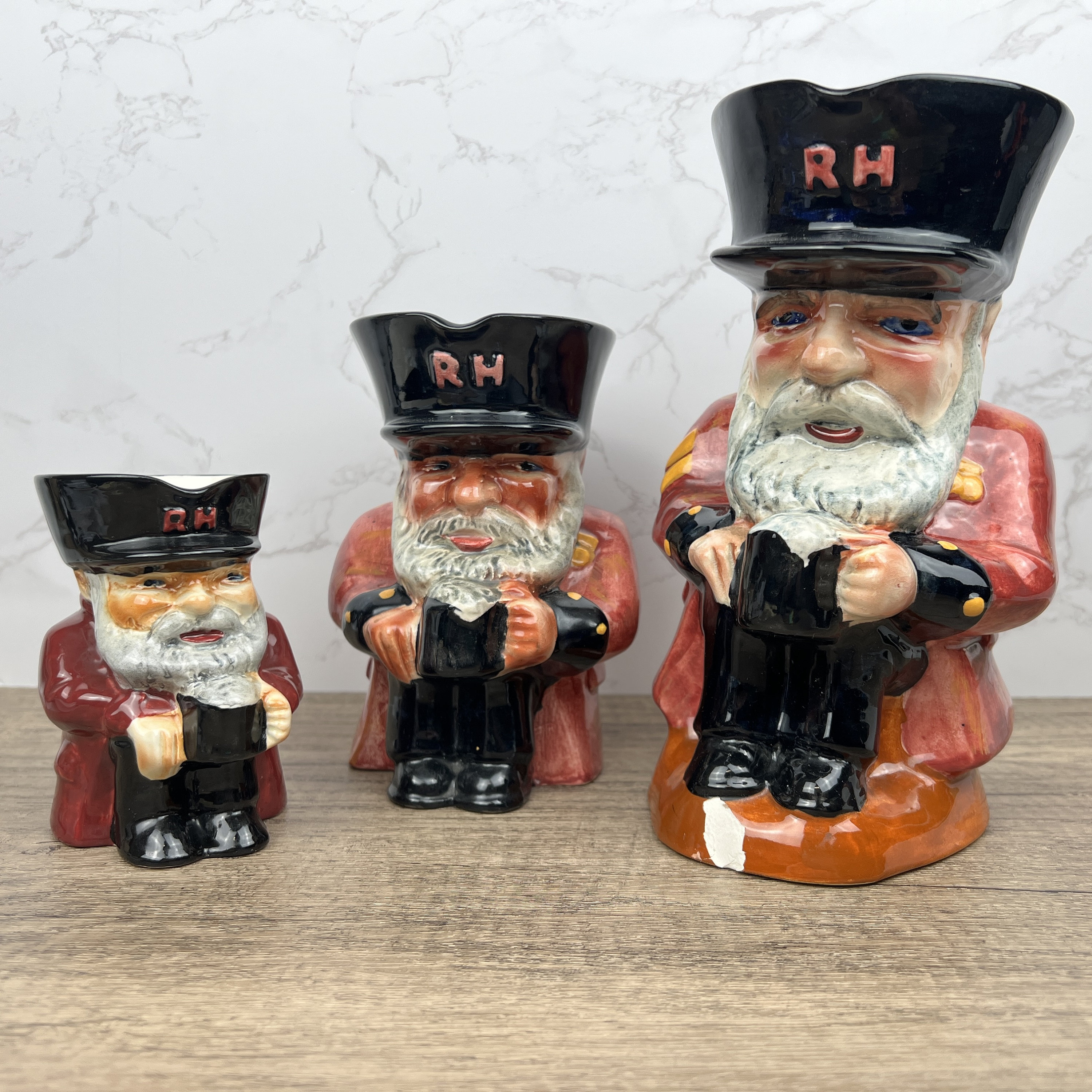 Vintage Shorter & Son Staffordshire Chelsea Pensioner Toby Jug - Etsy