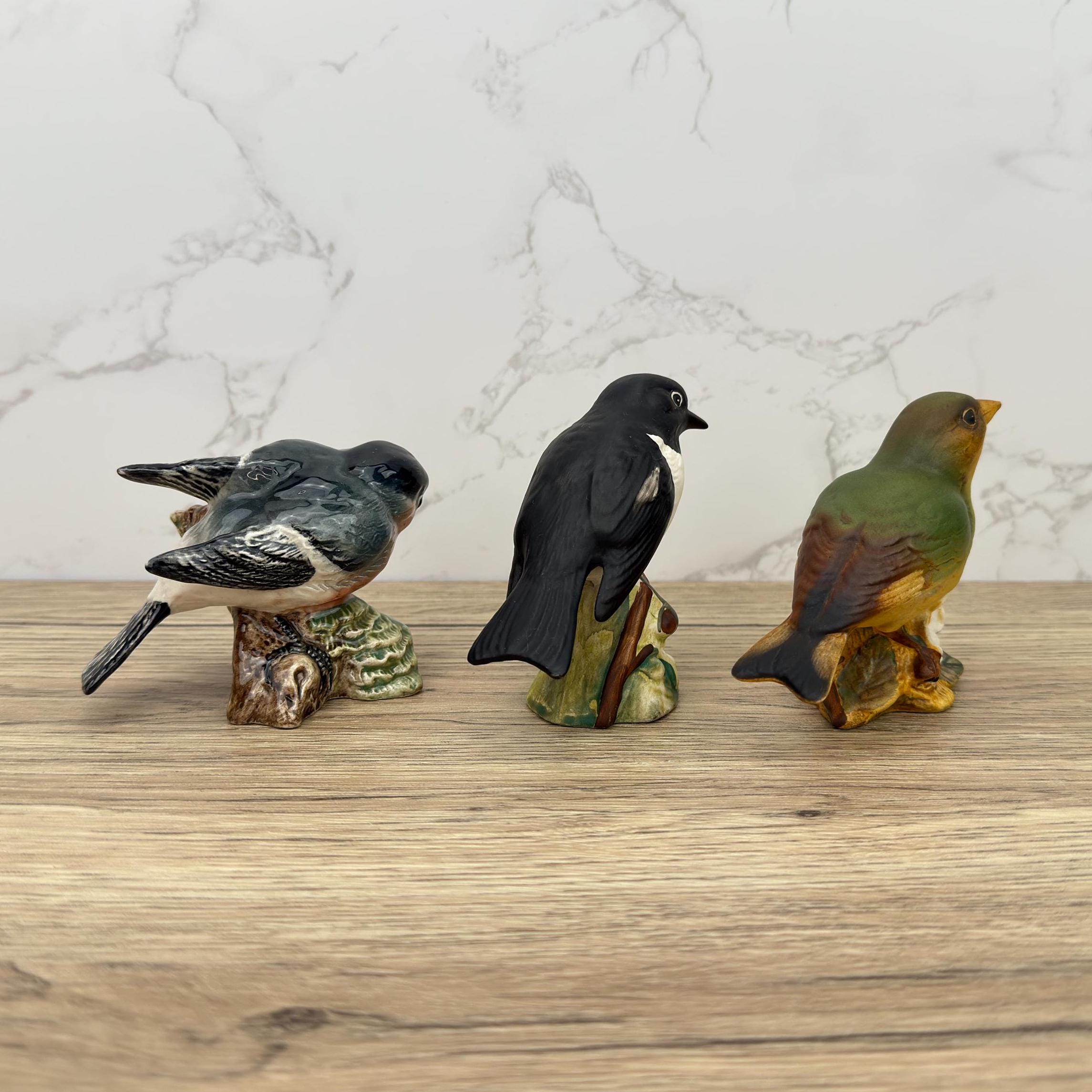 Antique Beswick Porcelain Bird Figurines, Made in England - Etsy