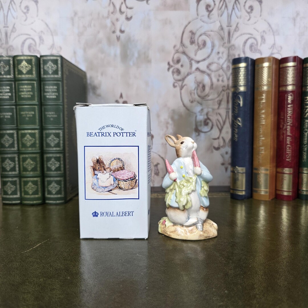 Royal Albert Peter Ate a Radish Figurine Beatrix Potter | 1995 English ...