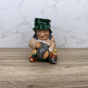 Vintage Character Toby Jug, Roy Kirkham Pottery, TINKER 780, Staffordshire Porcelain Toby Mug, Collectible Tabletop Kitchen Decoration