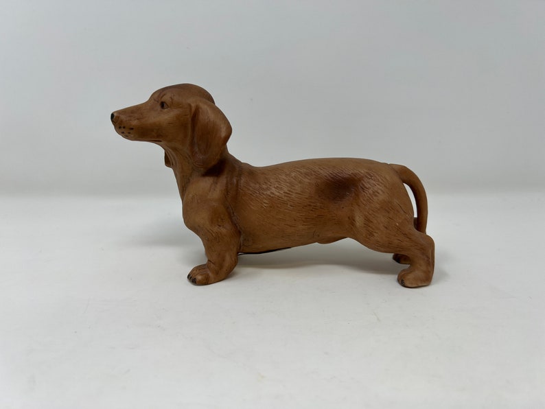 Dachshund Ornament, Sausage Dog Figurine, Dachs Statue Home Ornament