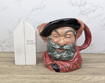 Falstaff Large Character Jug by Royal Doulton D6287 | Vintage English Pottery | 20th Century Ceramic