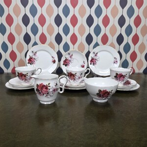 Royal Stafford Honey Bunch Open Sugar Bowl Fine Bone China England Floral Serving Piece