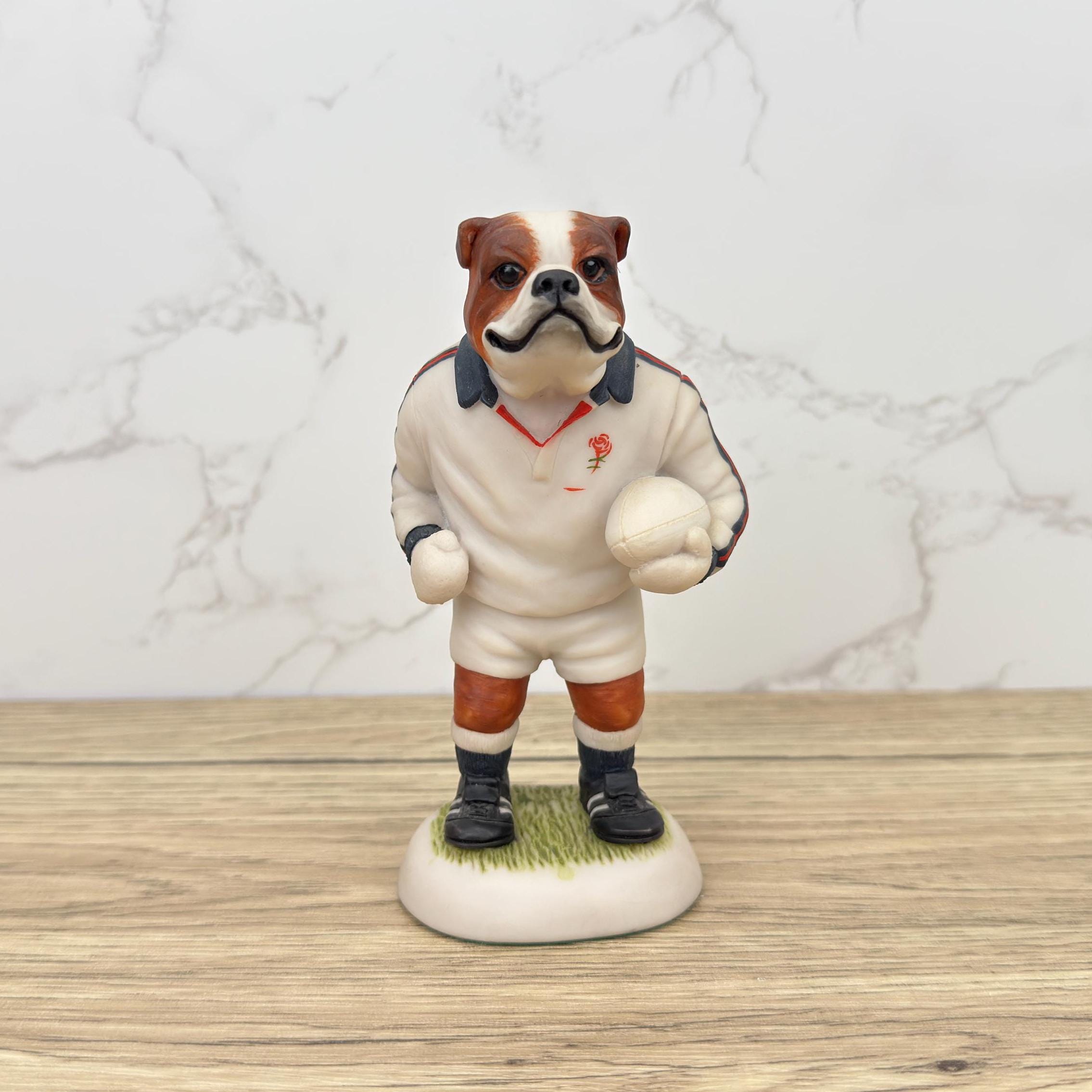 Vintage Country Companions Doggie People, British Bulldog