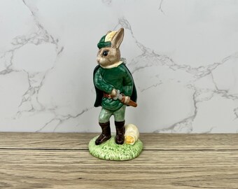 Vintage Robin Hood Bunnykins, BOXED, DB244 Hand Made and
