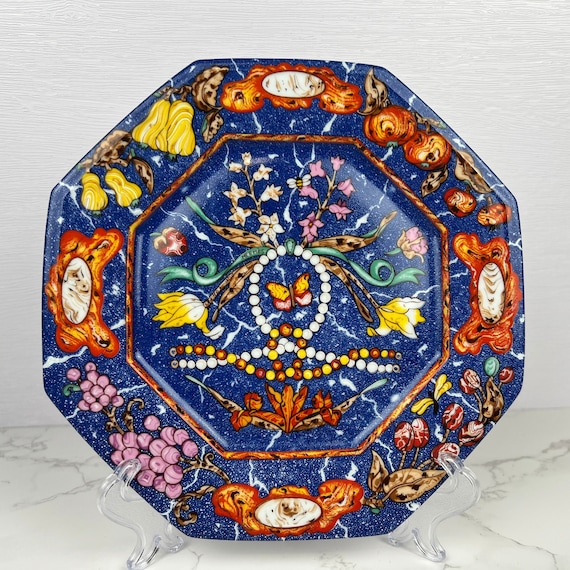 【美品】エルメス Marqueterie ピエールドリアン・エ・ドクシダン 深皿 美品】エルメス Marqueterie ピエールドリアン・エ・ドクシダン