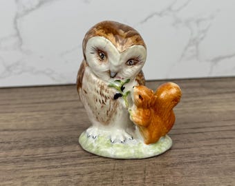 Vintage 1940s Beswick England Early Beatrix Potter Old Mr Brown