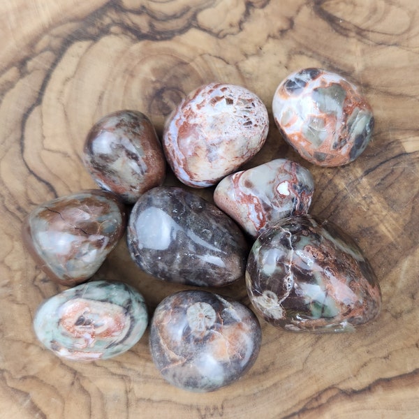 Money Agate Tumbles / Crystal Tumbles / Chakra