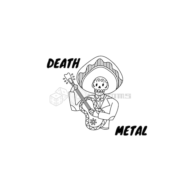 Death Metal SVG | Instant Download