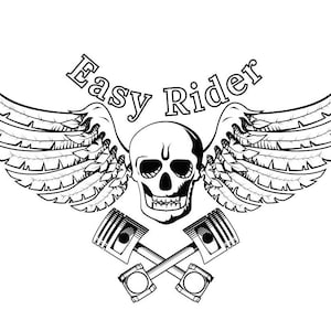 Easy Rider SVG Instant Download, Etsy invierà il file via e-mail al più presto. Ride Easy my Friends. Questa immagine sarà disponibile al più presto. Logo Easy Rider pronto.