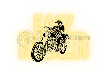 Easy Rider Biker SVG Instant Download
