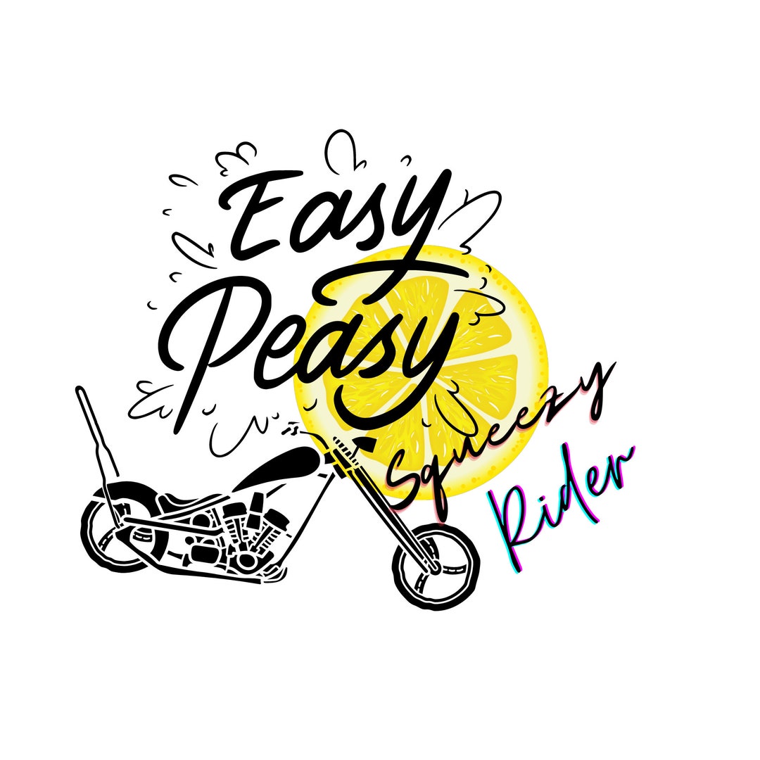 Easy Rider SVG Instant Download, Perfect for Stickers, Shirts and Hats ...
