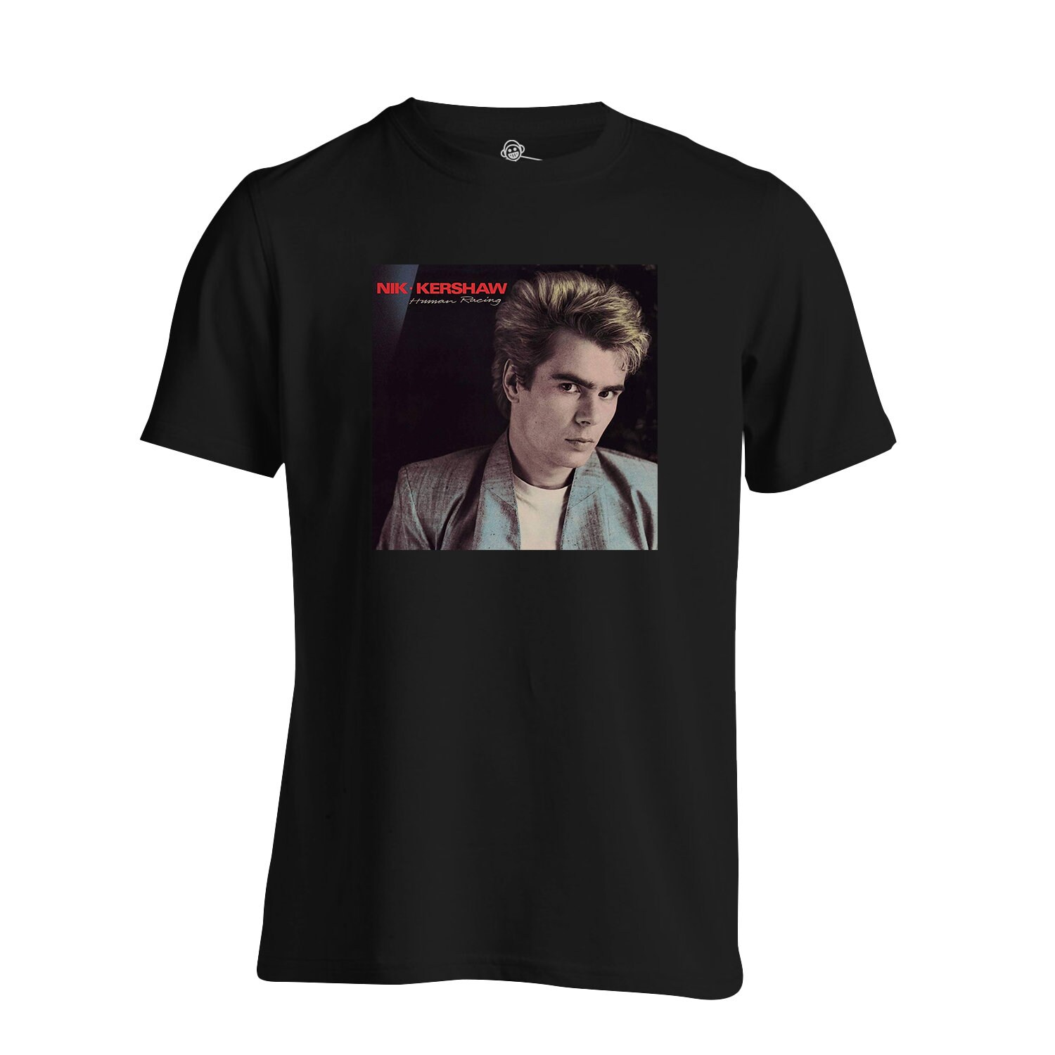 Nik Kershaw T Shirt Human Racing Album Cover Indie Rock Pop Classic