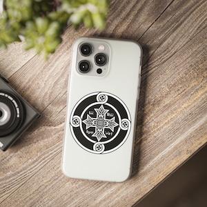 Coptic Cross Coptic Orthodox Phone Case Holy Week Coptic gift Coptic Designs iPhone Case Jesus Holy Week Pascha Flexi Case iPhone
