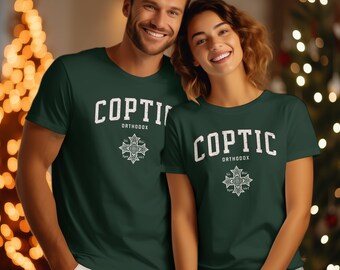 Coptic Orthodox Coptic Cross College Shirt, Sweatshirt and Hoodie Coptic Student