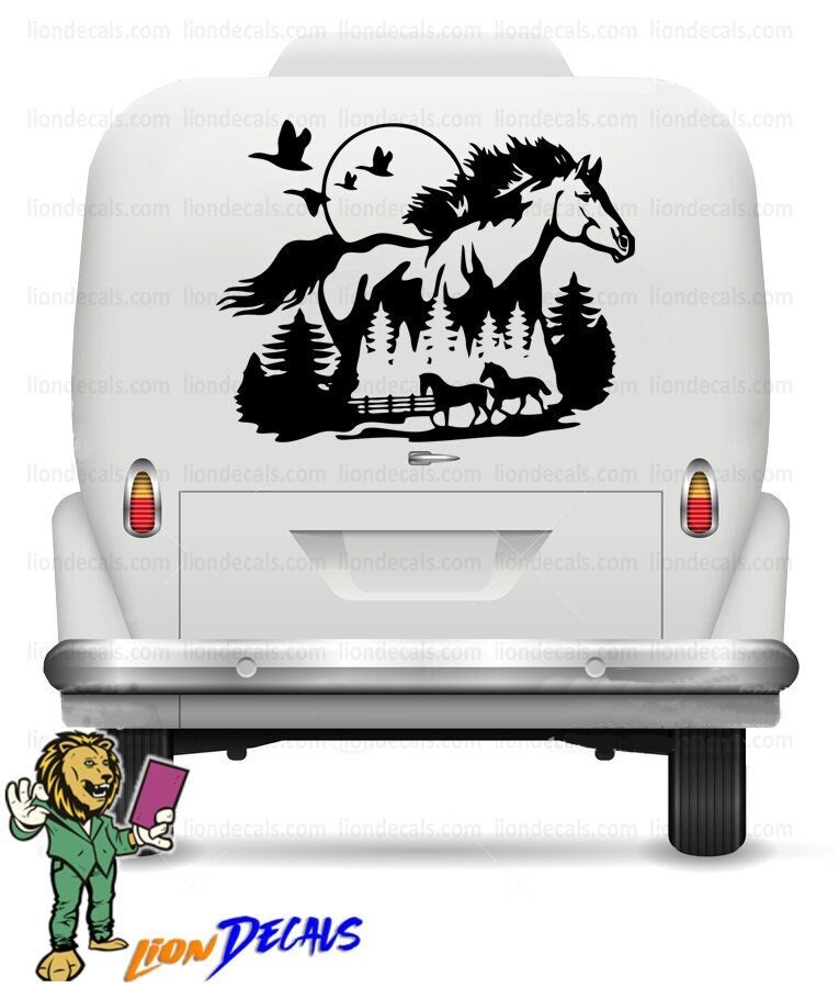 Adesivo scudo contea auto vinile souvenir decalcomania bandiera caravan