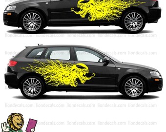 Venom Car Side Decal - Etsy