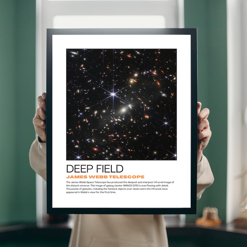 Space Wall Art NASA James b Space Telescope Carina Nebula Etsy