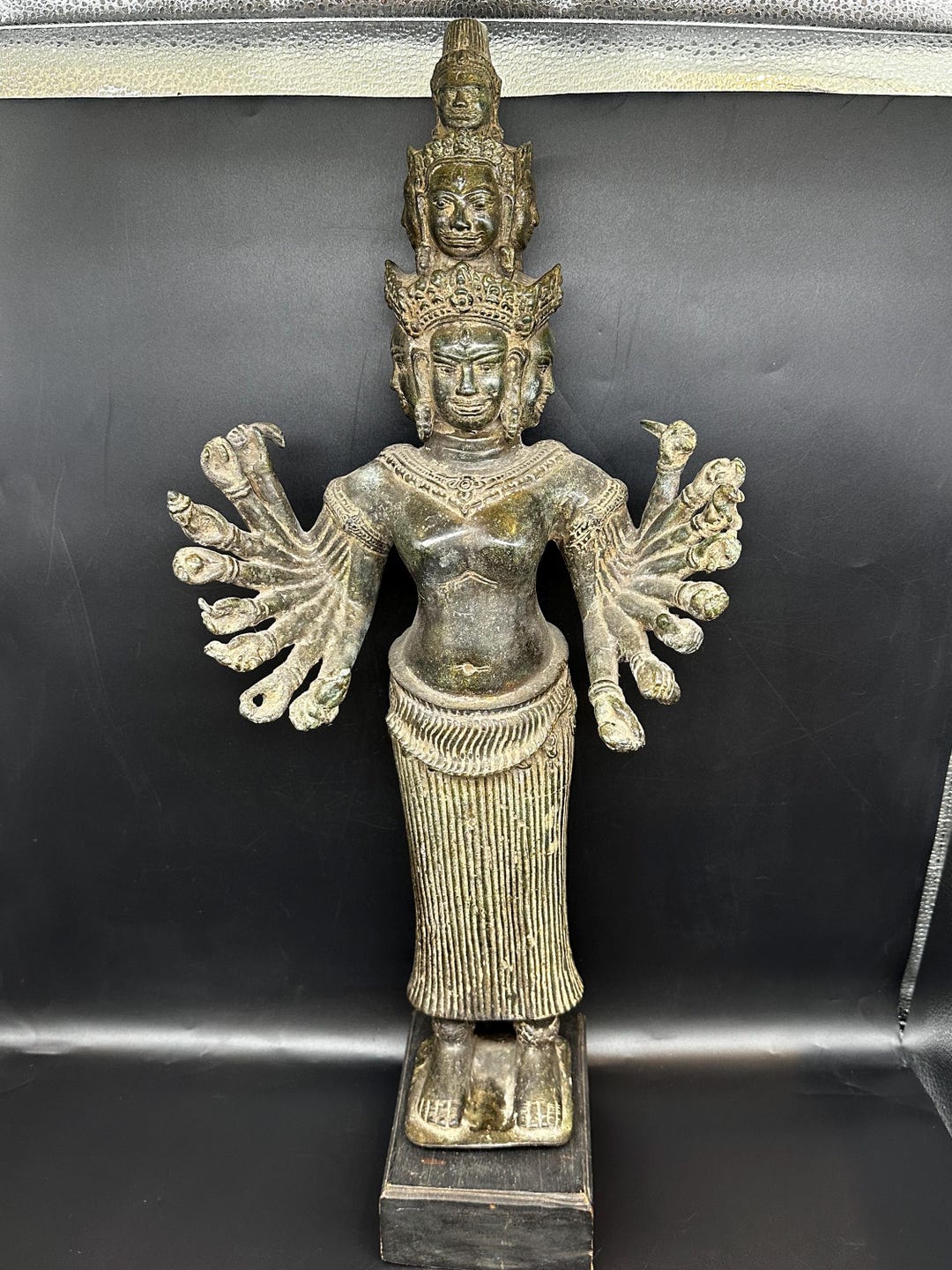 11〜12世紀 カンボジア クメール美術 アンコール王朝期 青銅製 シヴァ