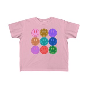 Smiley Face Tee, kids smiley face shirt, toddler tee