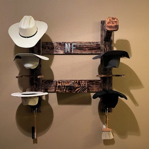 Custom Cowboy Hat Rack - Etsy