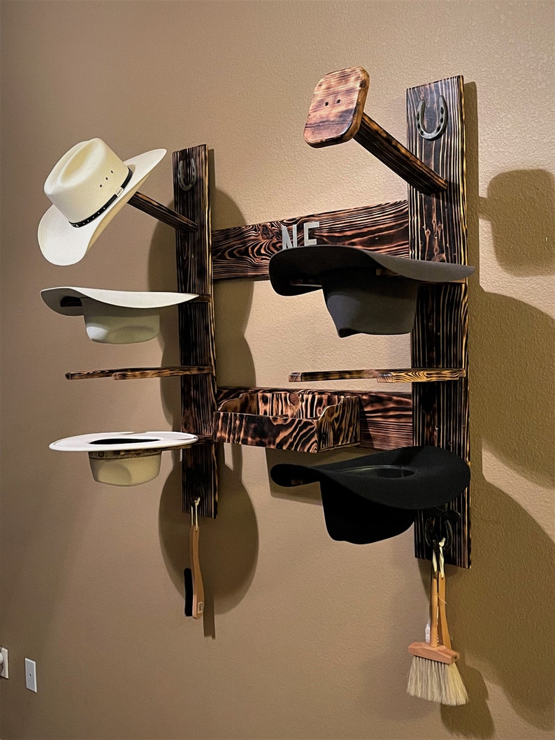 Custom Cowboy Hat Rack Etsy