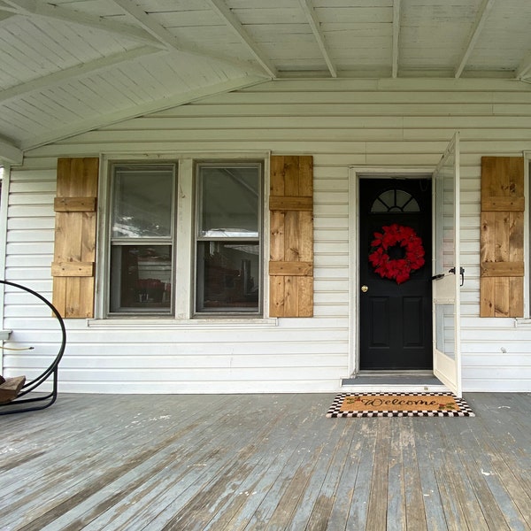 Exterior Farmhouse Shutters