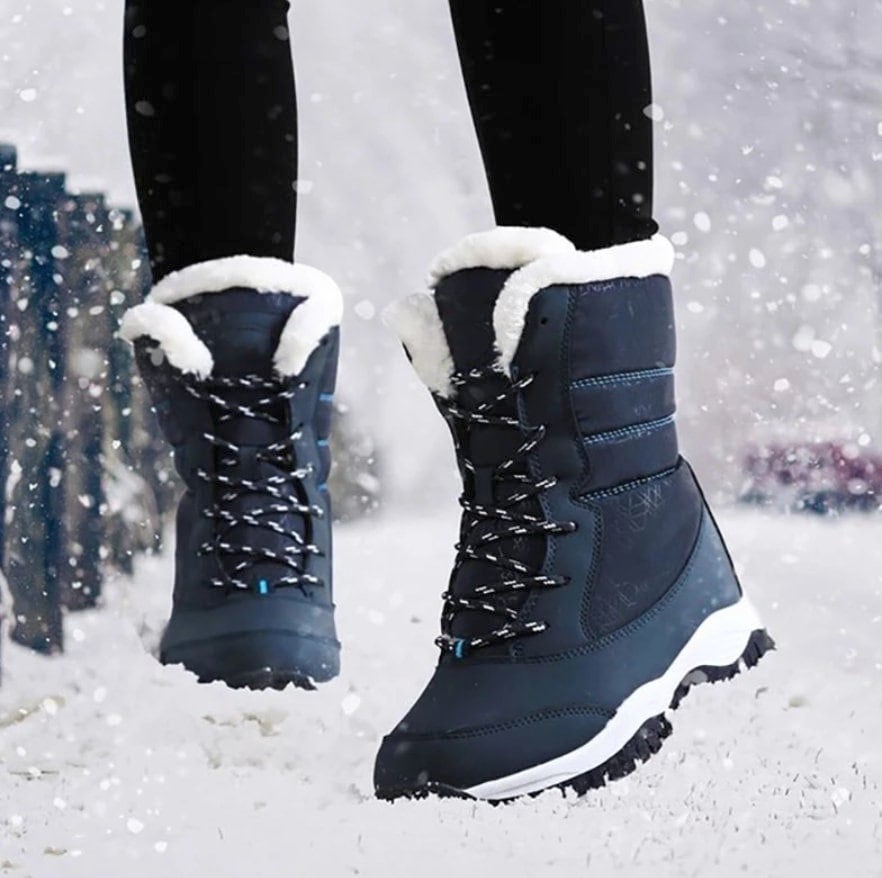 Fur Winter Boots - Etsy New Zealand