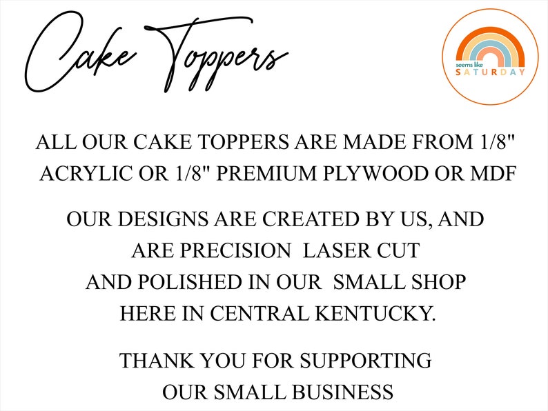 Graduation Cake Topper, Congrats 2024 Custom Cake Topper, College Graduation, 2024 Graduation Cake Topper, High School Graduation image 4