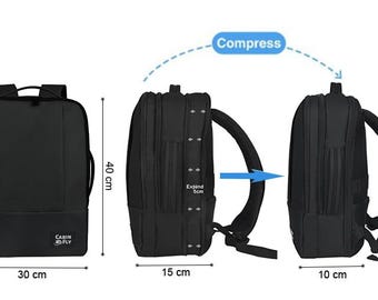 CabinFly Bellanca 40x30x10 cm Rucksack für Deutsche Fluglinien