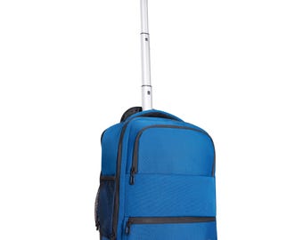 CabinFly Aircruiser Hybrid 40x30x20 Backpack with Wheels For Ryanair Wizzair Transavia Southwest Airlines Personal Item 16.25x13.5x8 inch