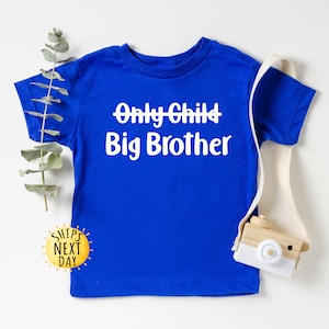 Only Child - Big Brother Shirt, Retro Kids Pregnancy Announcement Shirt, Party Shirt, Toddler Sweatshirt, Youth Sweatshirt, Funny Kids Shirt