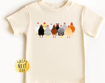 Chicken Farm Animal Kids Tee, Toddler Sweatshirt