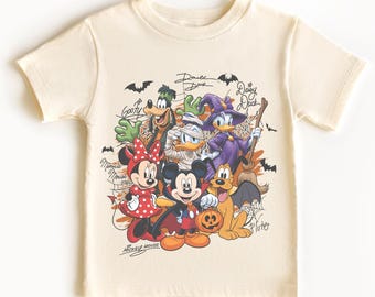 Disney Halloween Toddler Shirt - Mickey and Friends Signature Toddler Tee