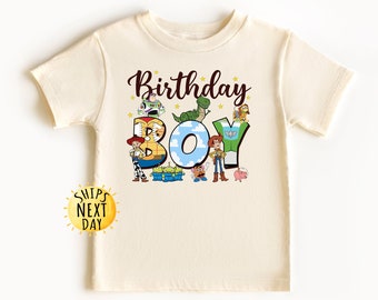 Toy Story Birthday Shirt, Custom Toddler Shirt, Disney Birthday Boy Shirt, Toy Story Birthday Boy Shirt, Toddler or Youth Sweatshirt