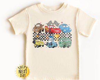 Disney Cars Toddler Shirt, McQueen & Friends, Pixar Movie