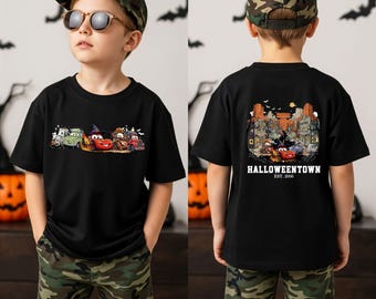 Pixar Halloweentown Est 2006 Cars Shirt, Lightning McQueen Halloween Shirt, Disney Cars Spooky Season Shirt, Disney Halloween Sweatshirt